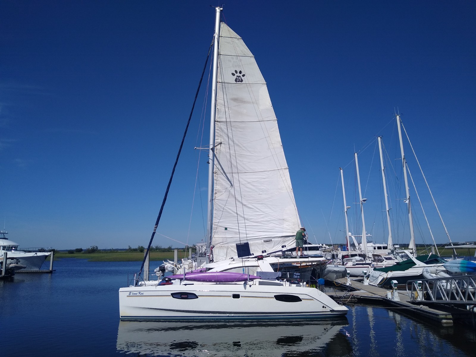 Used Sail Catamaran for Sale 2012 Leopard 39 